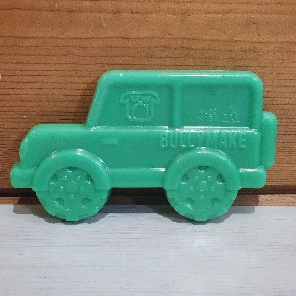 NEVER USED Bullymake Green Jeep Sporty SUV Nylon Dog Chew Toy 5